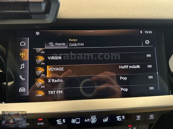 TURNA AUTO *62 BİN'DE! 2022 A3 ADVANCED HAYALET D.KOLTUK P.ASİST