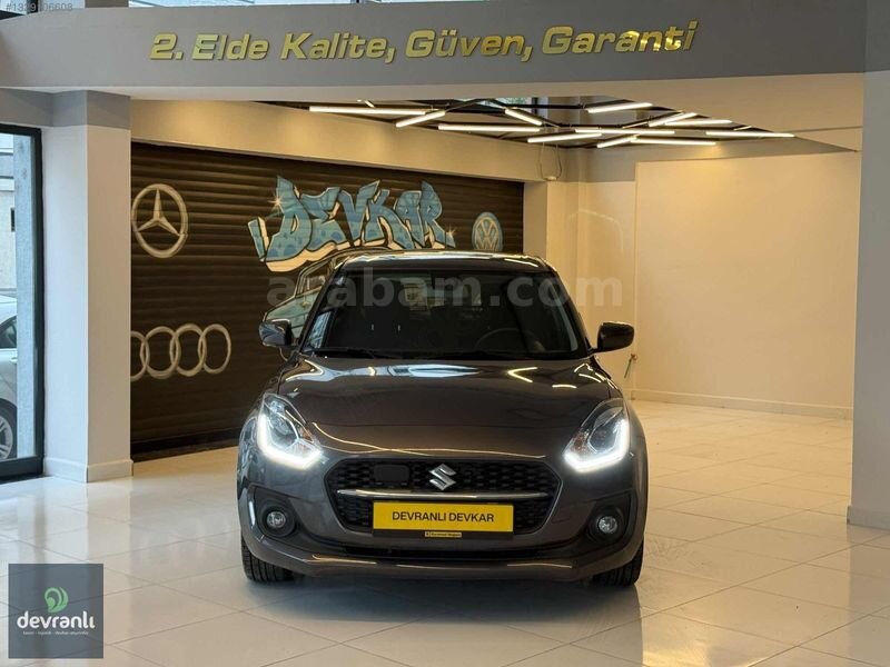 Galeriden Suzuki Swift 1.2 Hibrit GL Techno 2021 Model Samsun 61.000 km Füme