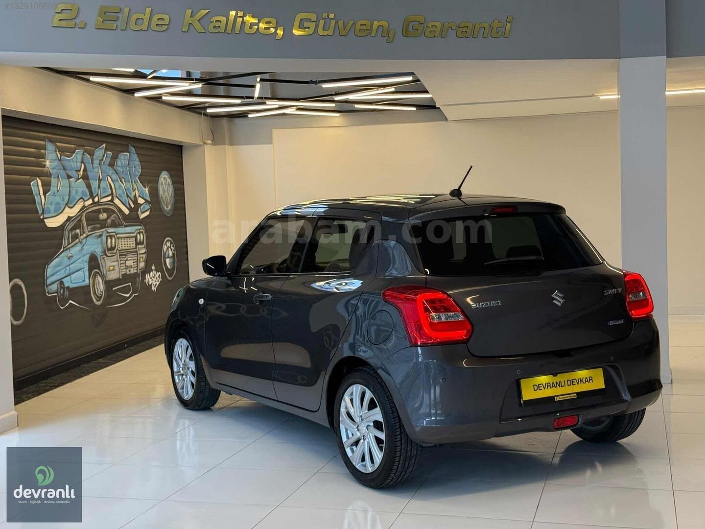 Galeriden Suzuki Swift 1.2 Hibrit GL Techno 2021 Model Samsun 61.000 km Füme 5