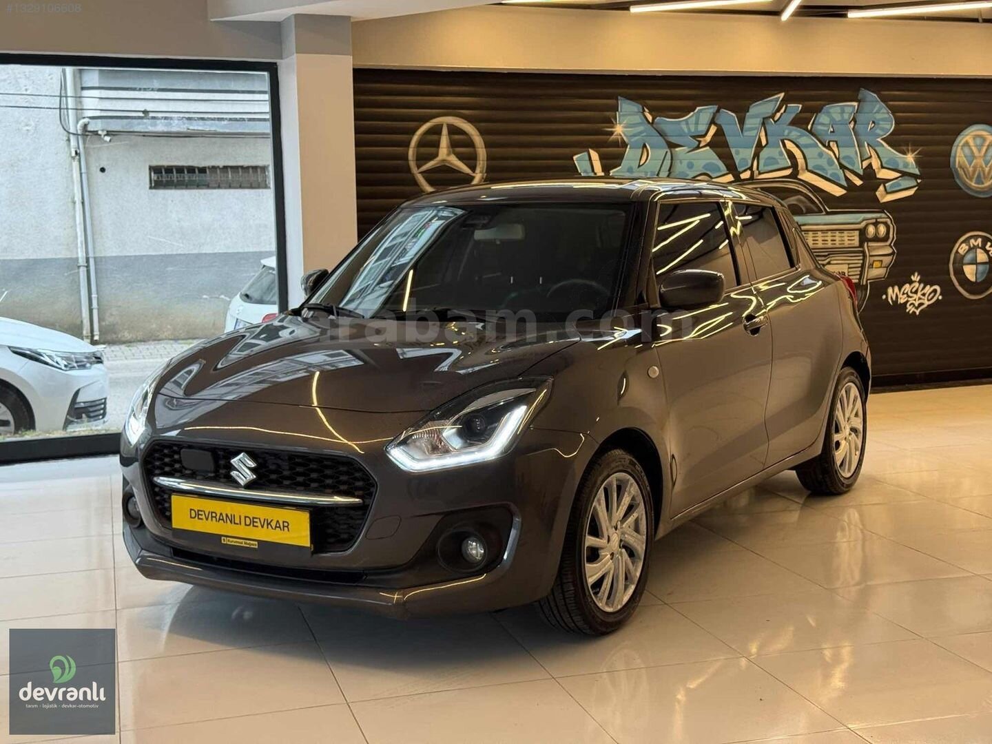 Galeriden Suzuki Swift 1.2 Hibrit GL Techno 2021 Model Samsun 61.000 km Füme 3