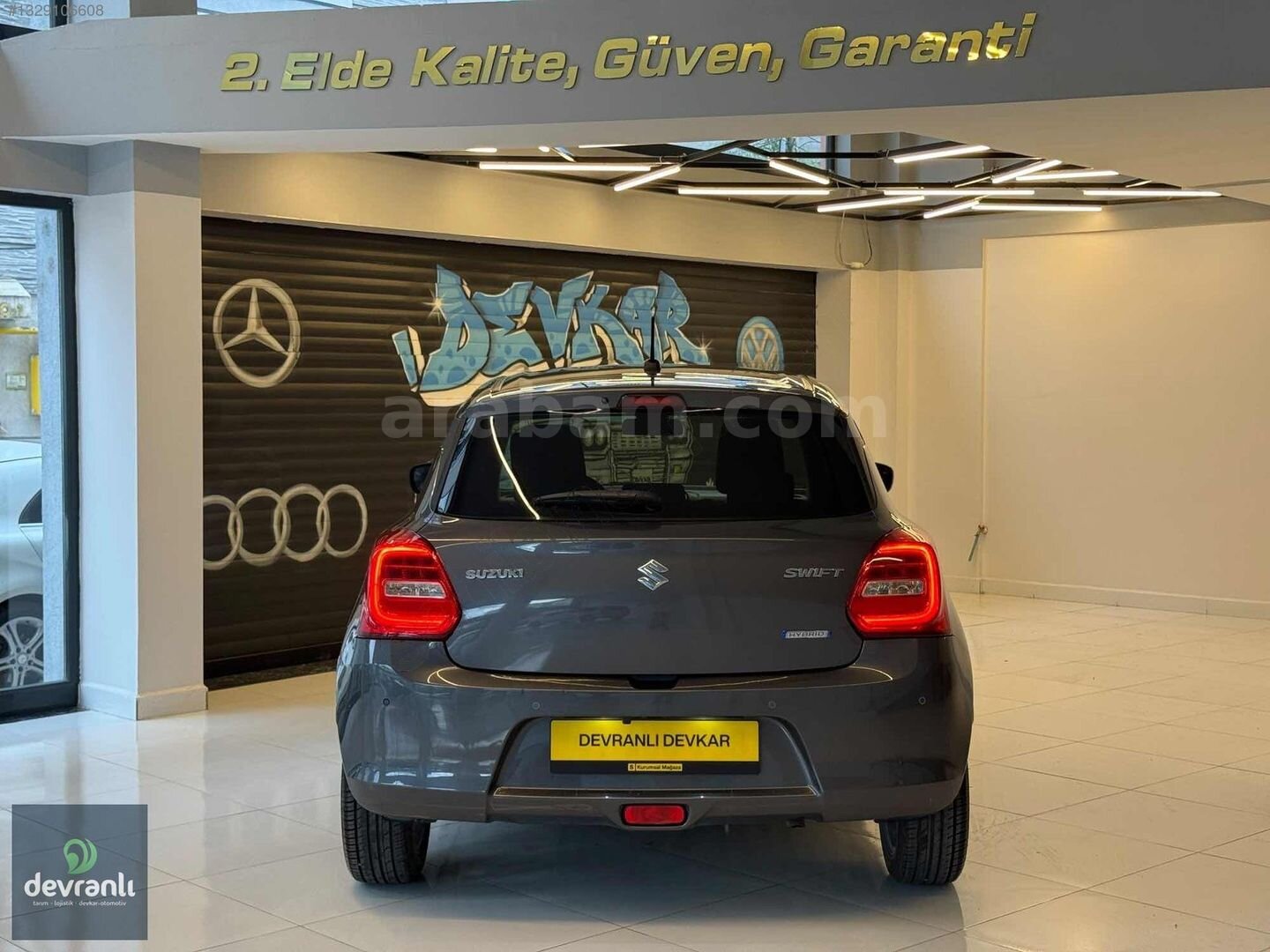 Galeriden Suzuki Swift 1.2 Hibrit GL Techno 2021 Model Samsun 61.000 km Füme 4