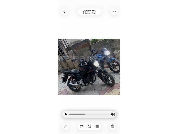 Sahibinden Honda CB 125 F 