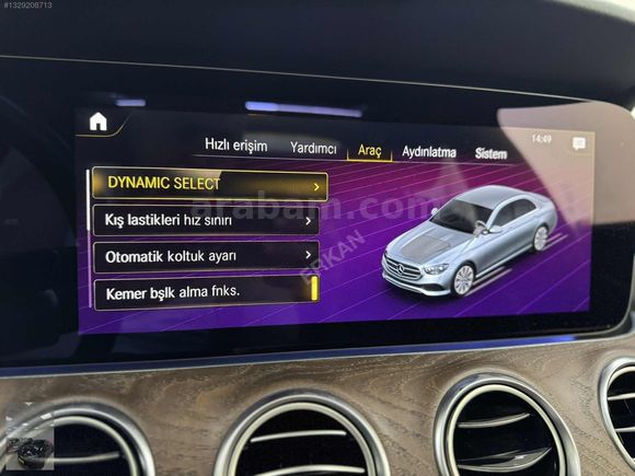 2023 E200D DİGİTAL LİGHT 360 BURMESTER KEYLESS GO AKILLI BAGAJ