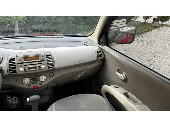2004 NİSSAN MİCRA 1.2 TAM OTOMATİK TEKNA PAKET DEĞİŞENSİZ