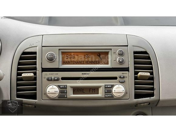 2004 NİSSAN MİCRA 1.2 TAM OTOMATİK TEKNA PAKET DEĞİŞENSİZ