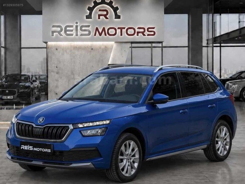 Galeriden Skoda Kamiq 1.6 TDI Premium 2020 Model İzmir 120.000 km Mavi