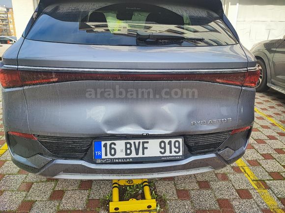 Sahibinden BYD Atto 3 EV 2025 Model  6.001 km Gri (titanyum)