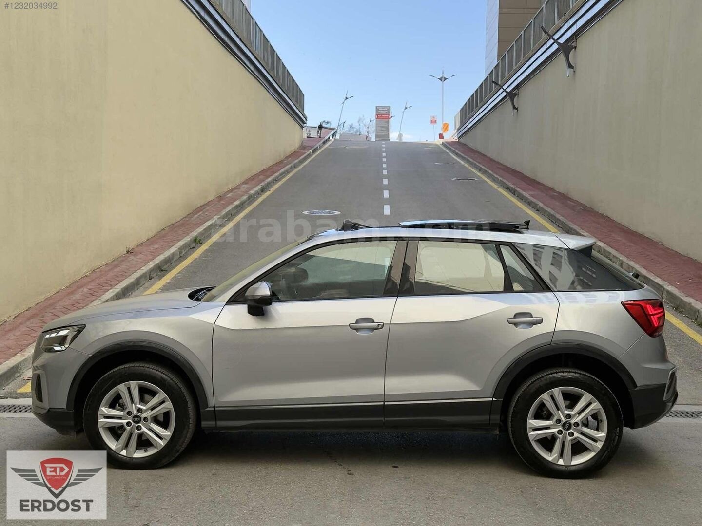 Galeriden Audi Q2 35 TFSI Advanced 2024 Model Eskişehir 14.000 km Gri 5