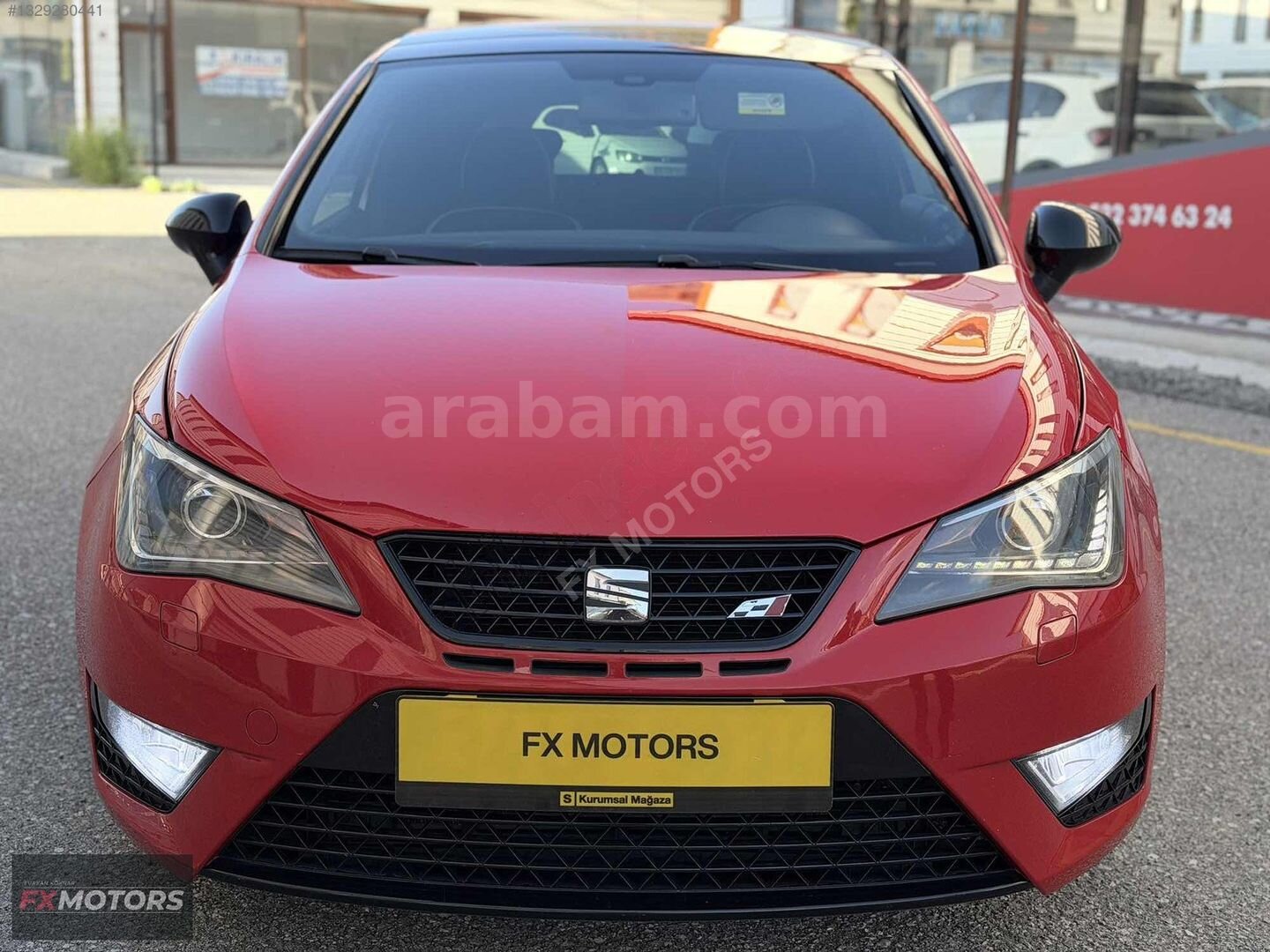 Galeriden Seat Ibiza 1.4 TSI Sport Coupe Cupra 2015 Model Erzurum 167.000 km Kırmızı 3