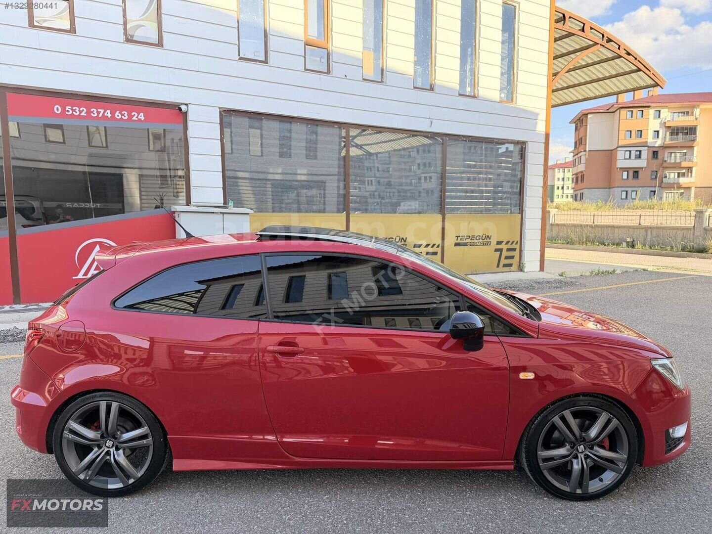 Galeriden Seat Ibiza 1.4 TSI Sport Coupe Cupra 2015 Model Erzurum 167.000 km Kırmızı 7