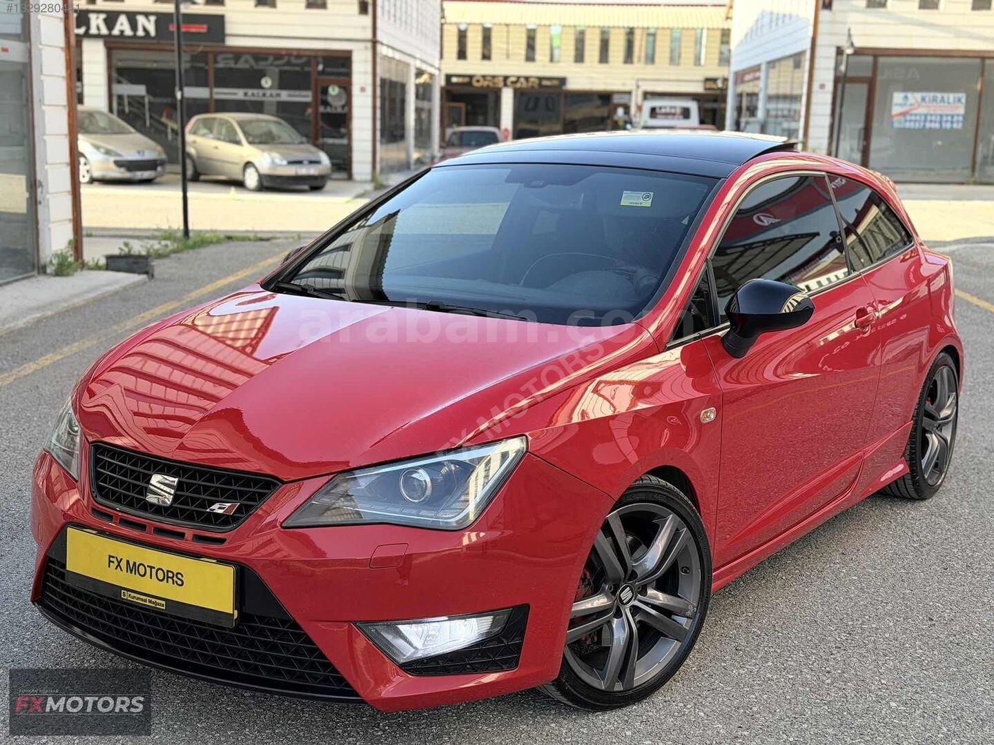 Galeriden Seat Ibiza 1.4 TSI Sport Coupe Cupra 2015 Model Erzurum 167.000 km Kırmızı 1