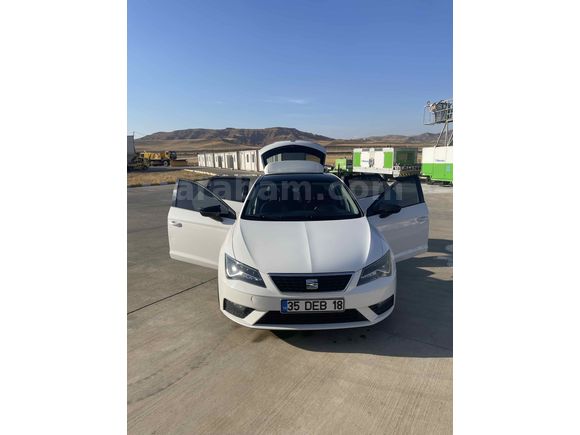 Sahibinden Seat Leon 1.6 TDI Style 2017 Model  198.000 km Beyaz