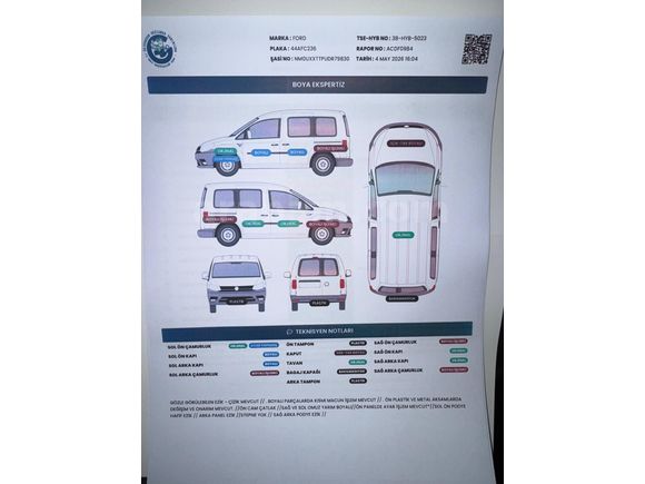 Sahibinden Ford Transit Connect K230 L 2013 Model