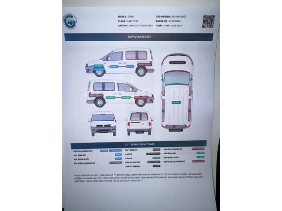 Sahibinden Ford Transit Connect K230 L 2013 Model