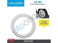 LASTİK YANAĞI 14 BEYAZ-DOST TUNİNG