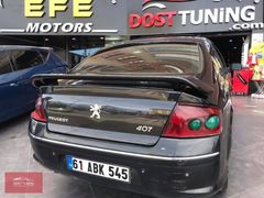 PEUGEOT 407 BAGAJ SPOYLERİ-BOYALI-DOST TUNİNG