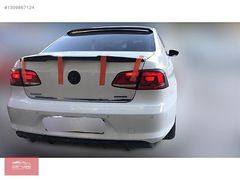 VW PASSAT B7 YARASA BAGAJ SPOYLERİ-BOYALI-DOST TUNİNG TRABZZON