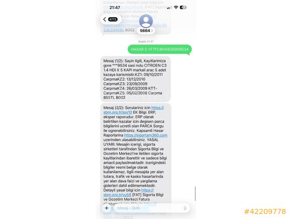 ESKON OTOMOTİV'DEN CİTROËN C3 1.4 HDİ