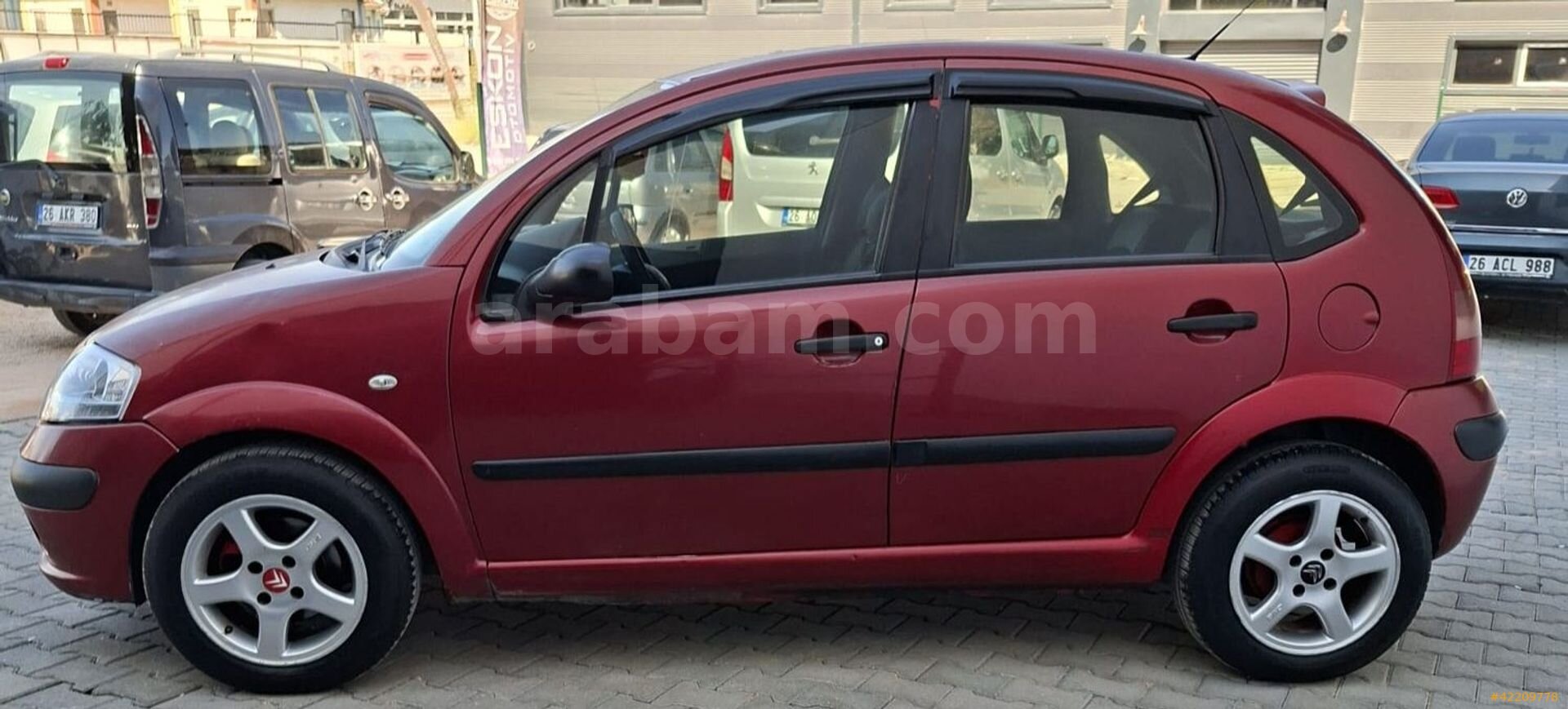 Galeriden Citroen C3 1.4 HDi X 2004 Model Eskişehir 315.000 km Kırmızı 5