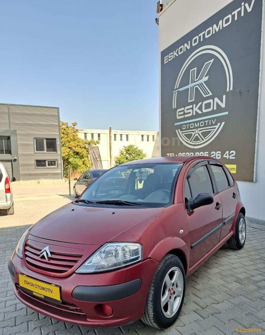 Galeriden Citroen C3 1.4 HDi X 2004 Model Eskişehir 315.000 km Kırmızı 1