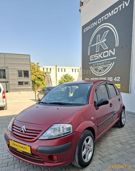 Galeriden Citroen C3 1.4 HDi X 2004 Model Eskişehir 315.000 km Kırmızı