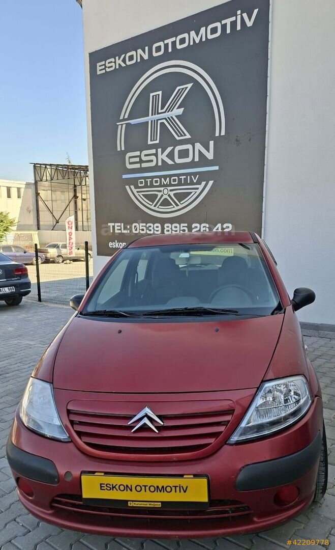 Galeriden Citroen C3 1.4 HDi X 2004 Model Eskişehir 315.000 km Kırmızı 4
