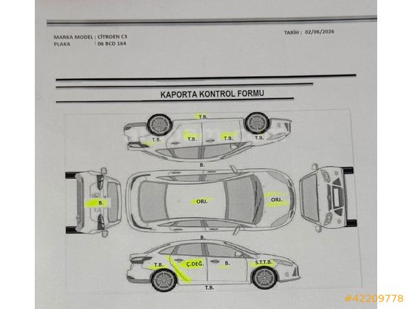ESKON OTOMOTİV'DEN CİTROËN C3 1.4 HDİ