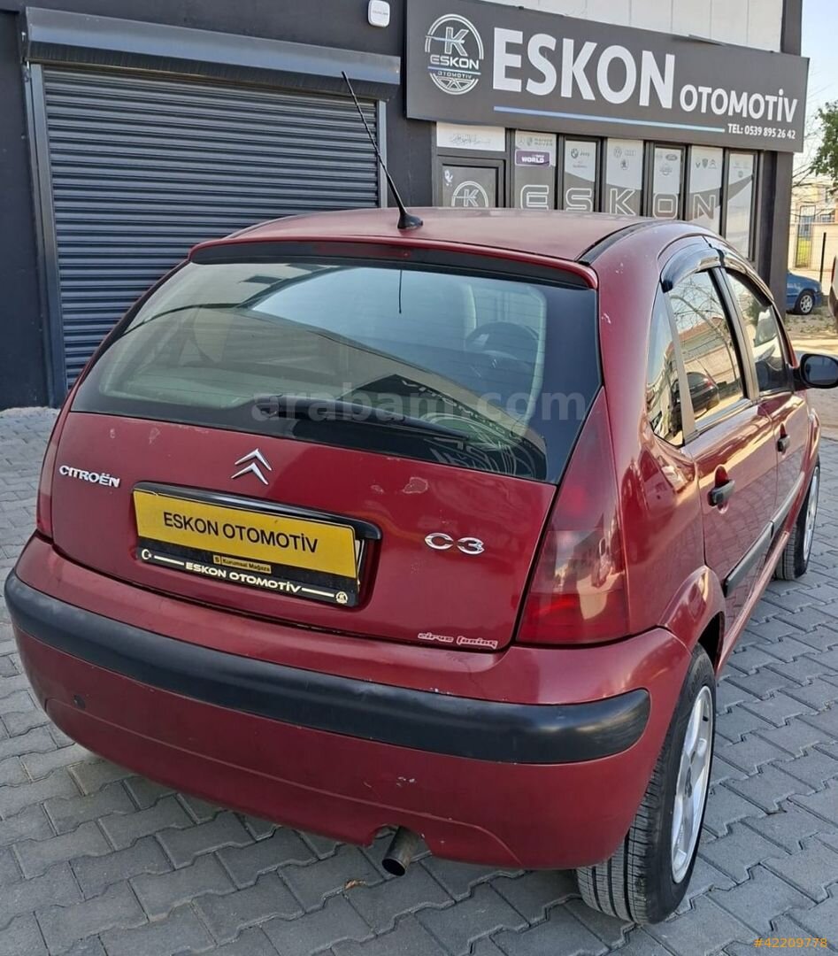 Galeriden Citroen C3 1.4 HDi X 2004 Model Eskişehir 315.000 km Kırmızı 7