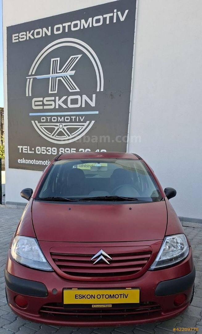 Galeriden Citroen C3 1.4 HDi X 2004 Model Eskişehir 315.000 km Kırmızı 3