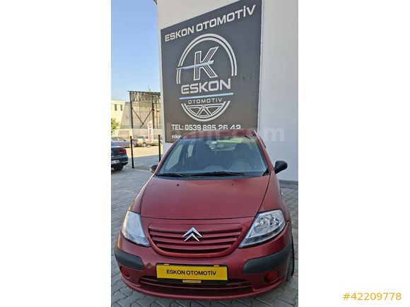 ESKON OTOMOTİV'DEN CİTROËN C3 1.4 HDİ