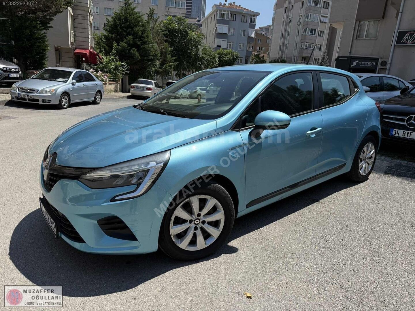 Galeriden Renault Clio 1.0 TCe Joy 2021 Model İstanbul 130.000 km Mavi 3