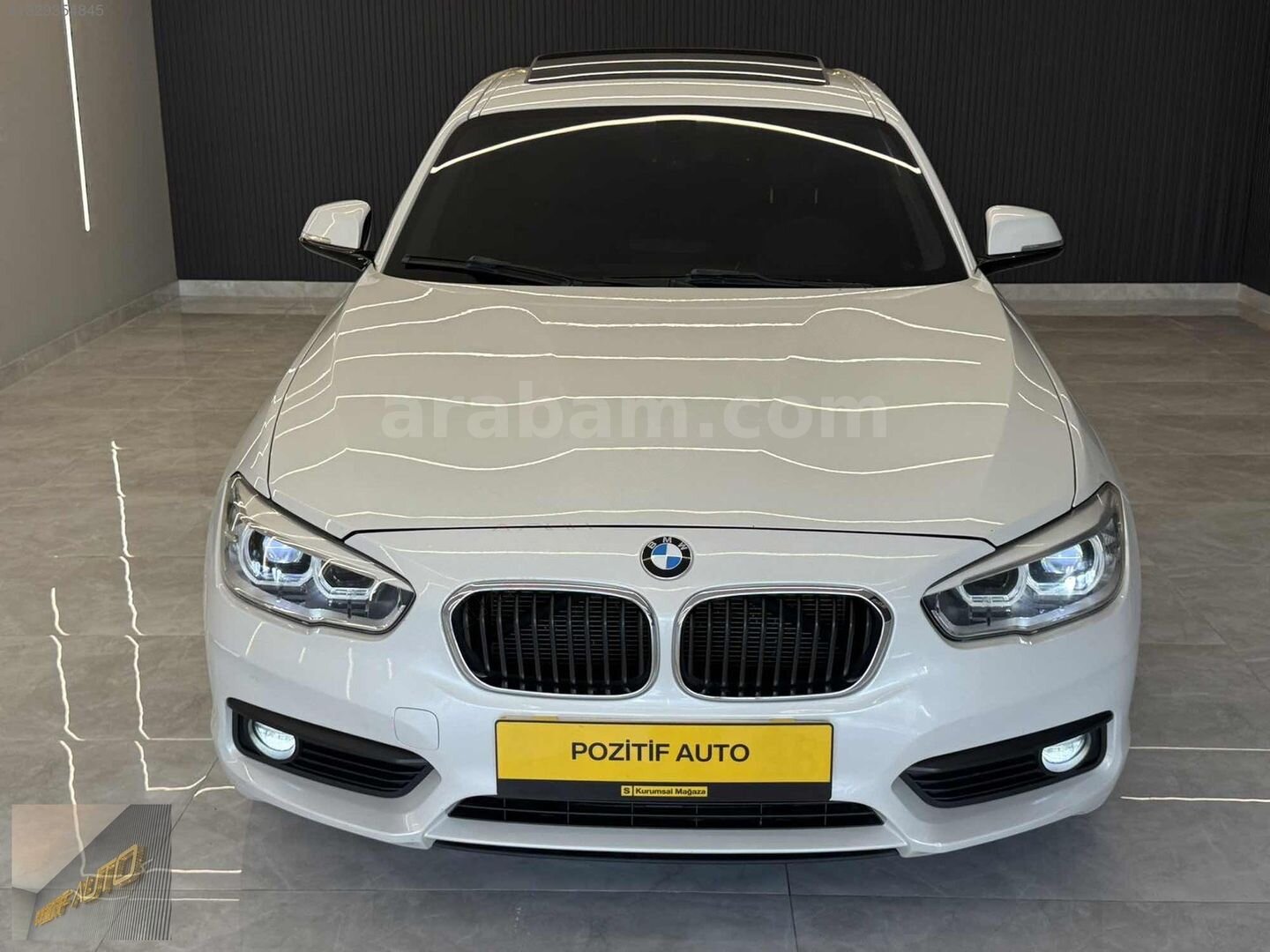 Galeriden BMW 1 Serisi 116d One Edition 2016 Model Bursa 162.000 km Beyaz 1