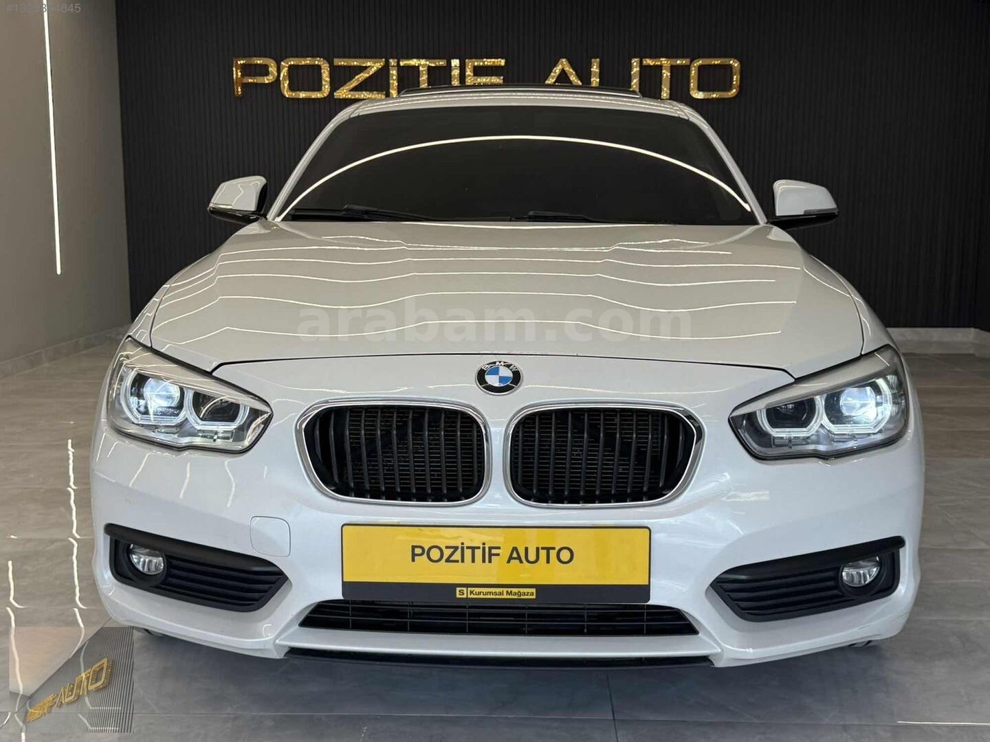 Galeriden BMW 1 Serisi 116d One Edition 2016 Model Bursa 162.000 km Beyaz 3
