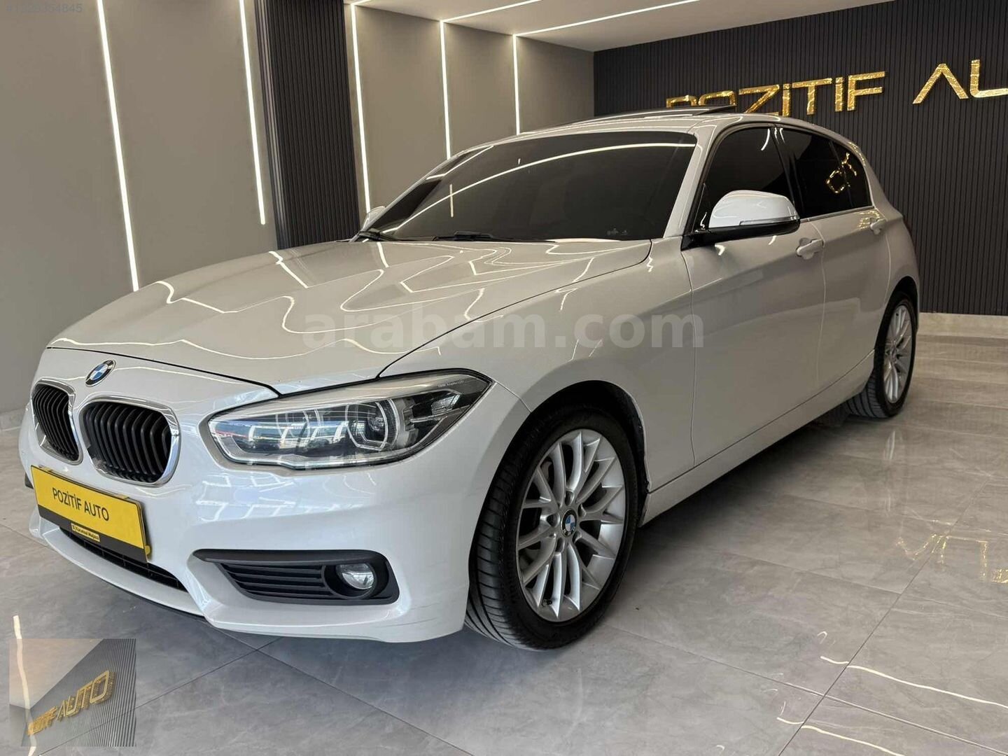Galeriden BMW 1 Serisi 116d One Edition 2016 Model Bursa 162.000 km Beyaz 5