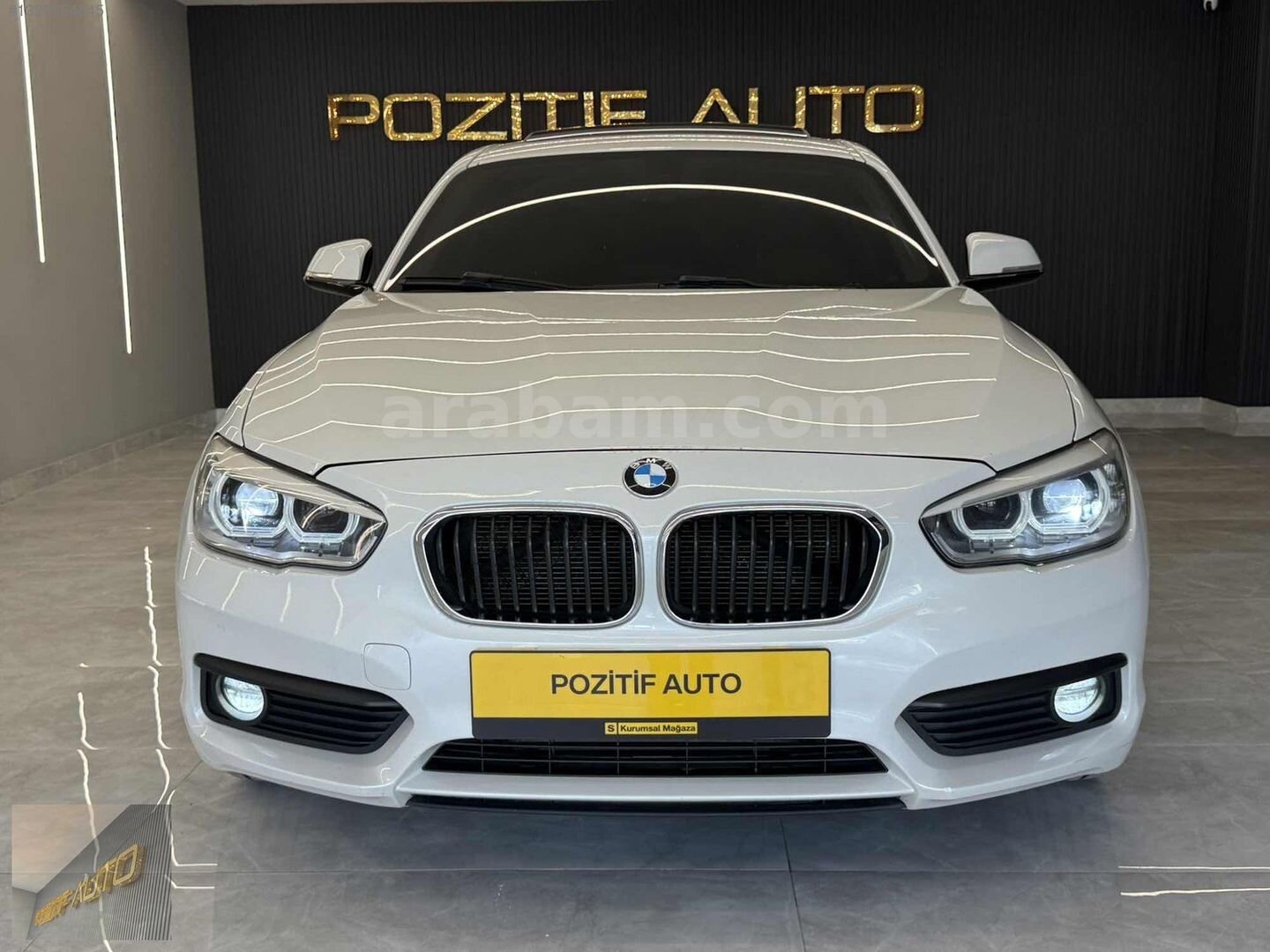 Galeriden BMW 1 Serisi 116d One Edition 2016 Model Bursa 162.000 km Beyaz 4