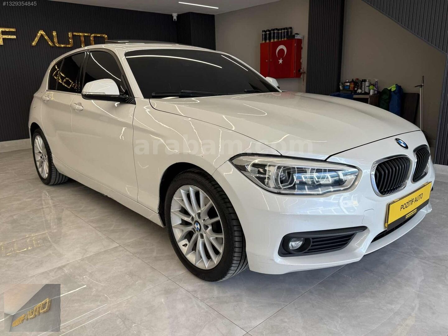 Galeriden BMW 1 Serisi 116d One Edition 2016 Model Bursa 162.000 km Beyaz 6