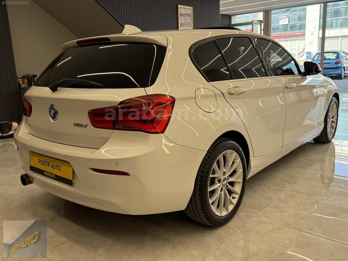 Galeriden BMW 1 Serisi 116d One Edition 2016 Model Bursa 162.000 km Beyaz 7