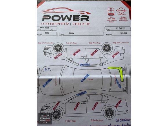 SERVET AUTO''DAN 2006 BMW 7.30D