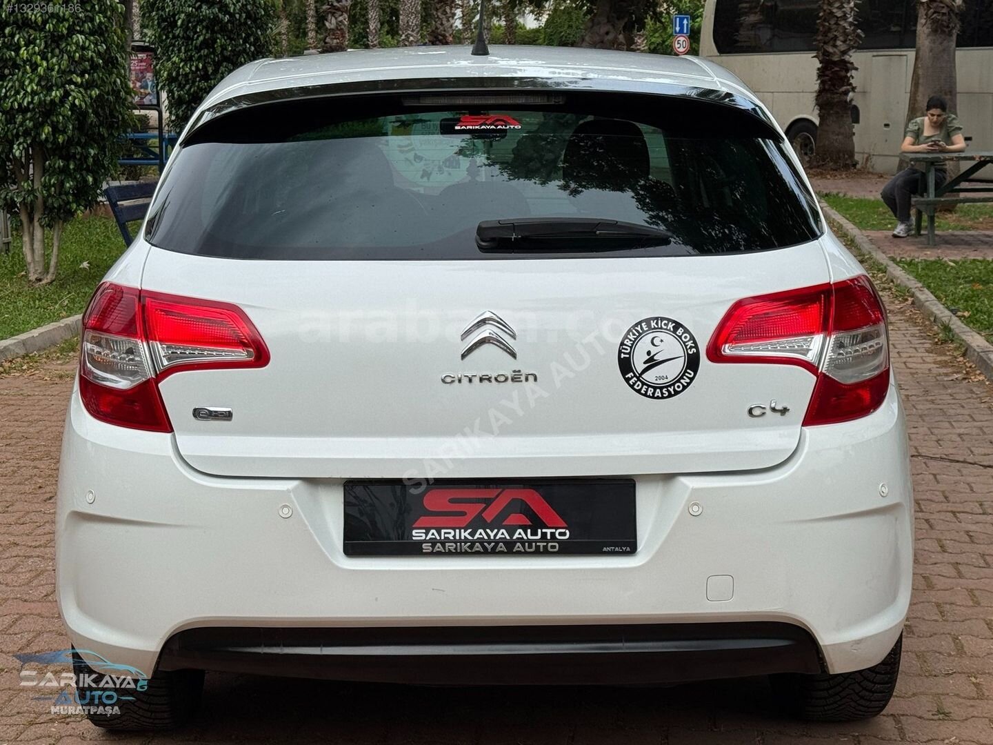 Galeriden Citroen C4 1.6 e-HDi Confort Plus 2011 Model Antalya 195.000 km Beyaz 6