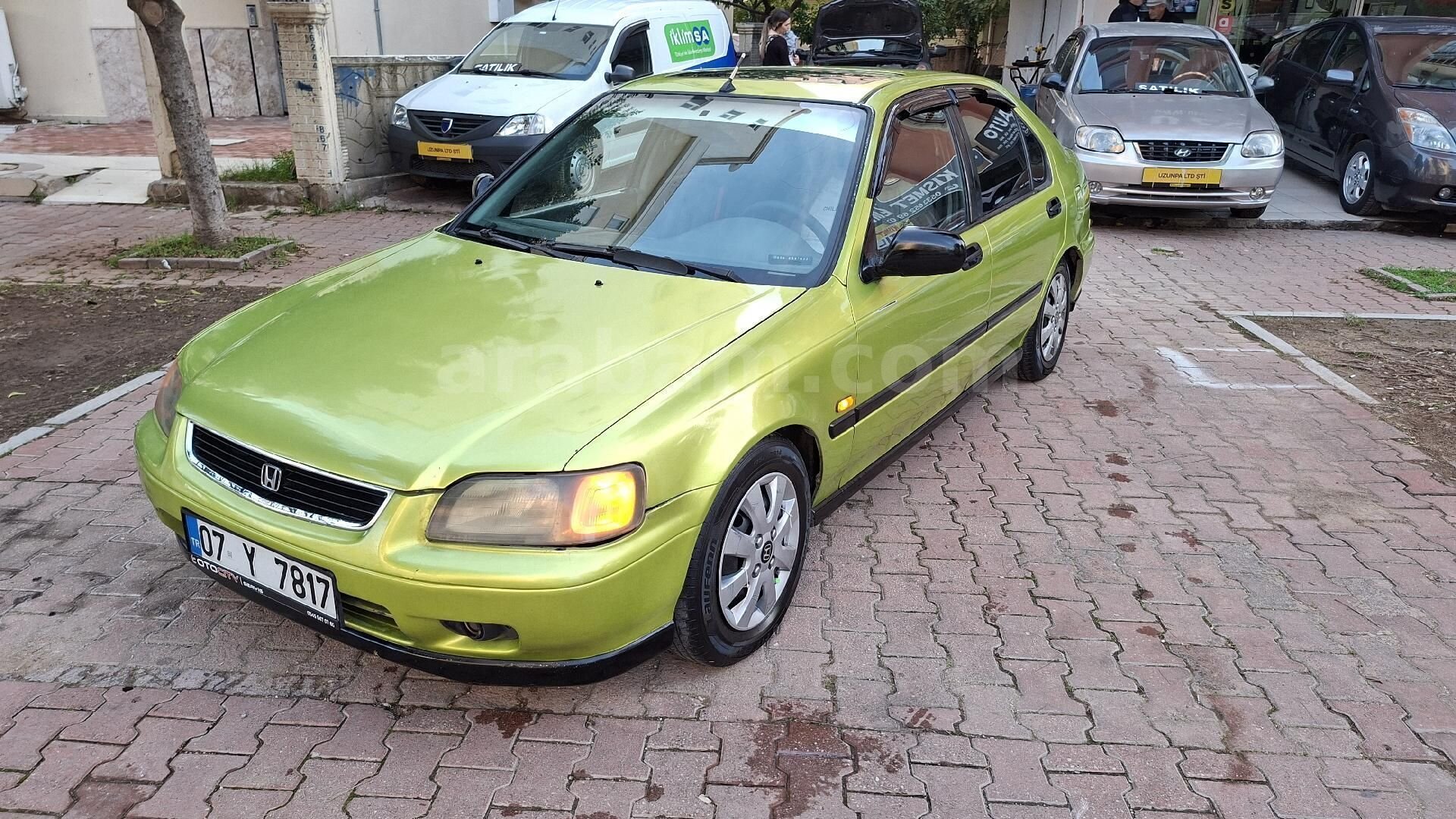 Galeriden Honda Civic 1.6 LS 1996 Model Antalya 350.000 km Yeşil (metalik) 1