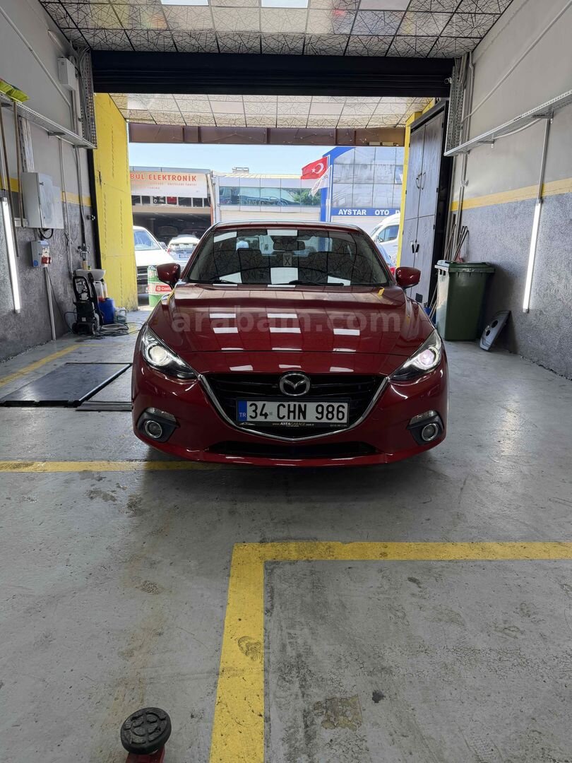 Sahibinden Mazda 3 1.5 SkyActive-D Power Sense 2016 Model İstanbul 196.000 km Kırmızı 1