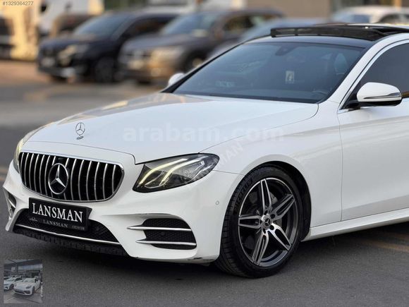 LANSMAN'dan HATASIZ/2017/MERCEDES BENZ/E180/AMG/COMMAND/BURMESTR