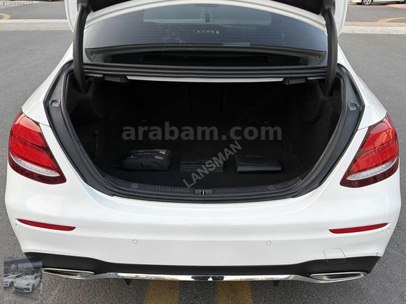 LANSMAN'dan HATASIZ/2017/MERCEDES BENZ/E180/AMG/COMMAND/BURMESTR