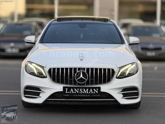 LANSMAN'dan HATASIZ/2017/MERCEDES BENZ/E180/AMG/COMMAND/BURMESTR