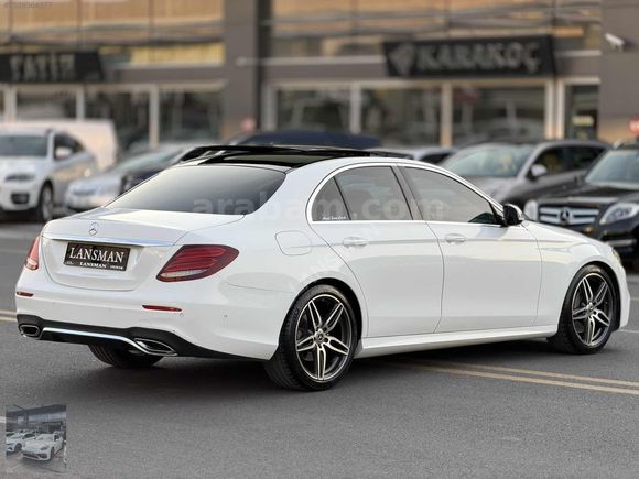 LANSMAN'dan HATASIZ/2017/MERCEDES BENZ/E180/AMG/COMMAND/BURMESTR