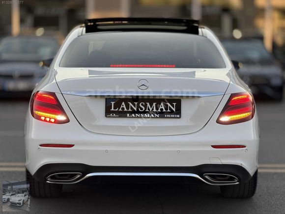 LANSMAN'dan HATASIZ/2017/MERCEDES BENZ/E180/AMG/COMMAND/BURMESTR