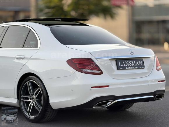 LANSMAN'dan HATASIZ/2017/MERCEDES BENZ/E180/AMG/COMMAND/BURMESTR