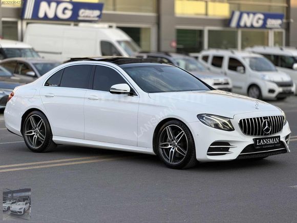LANSMAN'dan HATASIZ/2017/MERCEDES BENZ/E180/AMG/COMMAND/BURMESTR