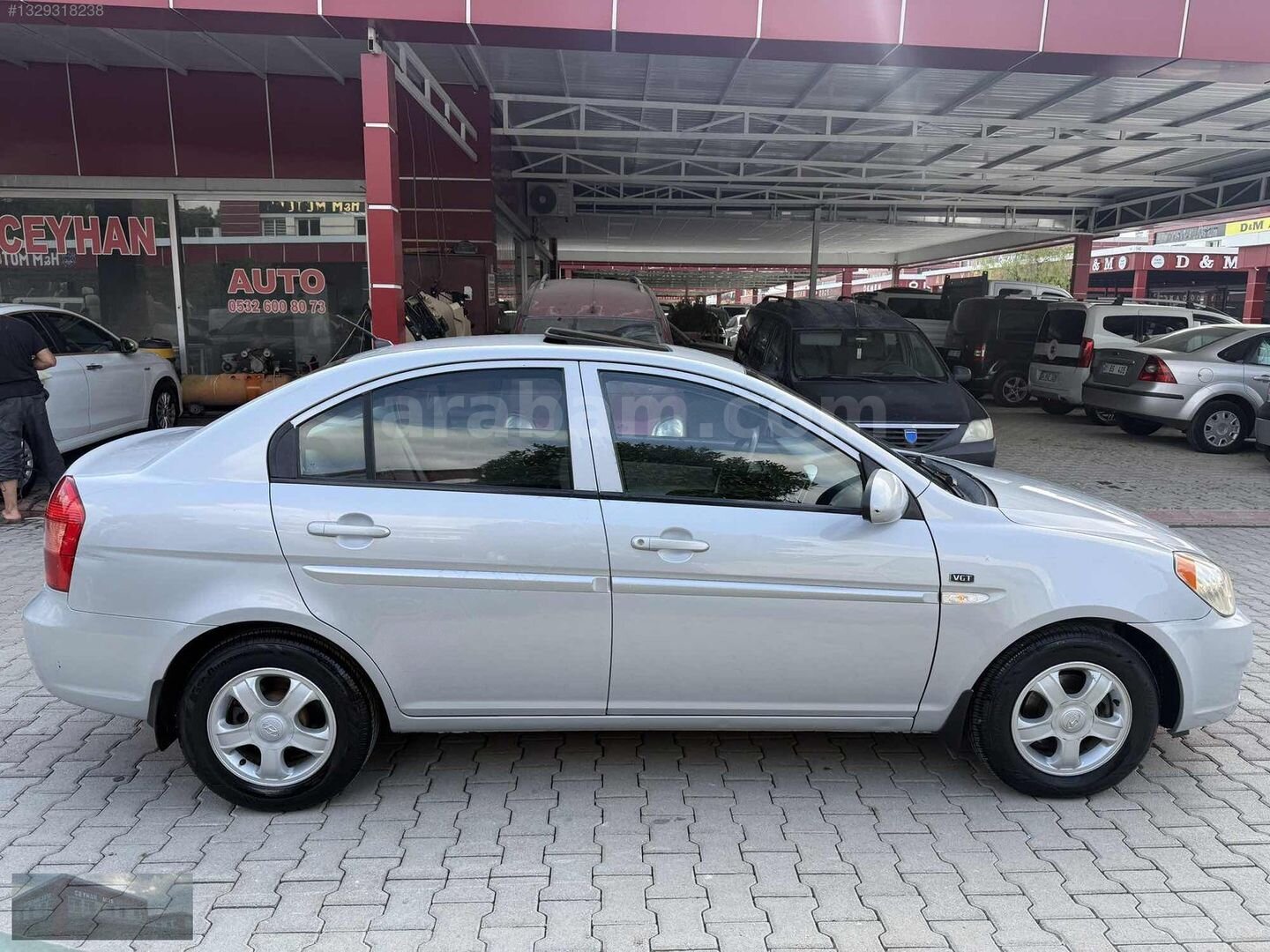 Galeriden Hyundai Accent Era 1.5 CRDi-VGT Style 2008 Model Adana 238.500 km Gri 4