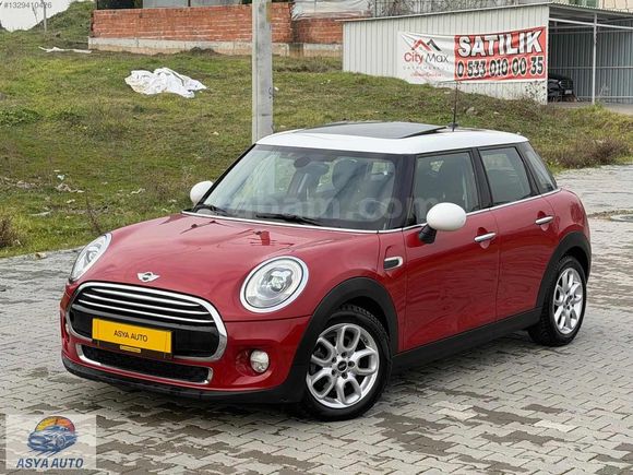 ASYA AUTO'DAN 2016 MİNİ COOPER CHİLİ CAM TAVAN ÇİFT RENK HATASIZ